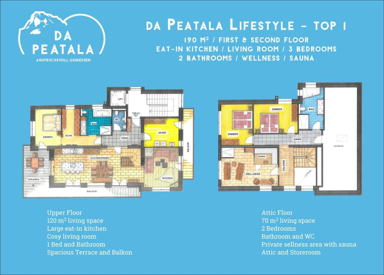 Da Peatala Apartments Зерфаус Екстер'єр фото